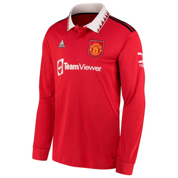 Tailandia Camiseta Manchester United Replica Primera Ropa ML 2022/23